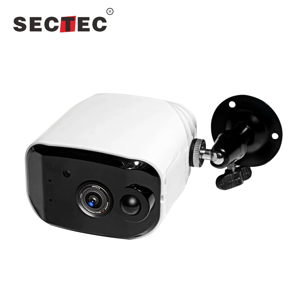 SECTEC Solar Powered wireless ip security Tuya camera Outdoor Two Way Audio PIR IP67 Wifi  Battery Power CCTV Camera — image 3