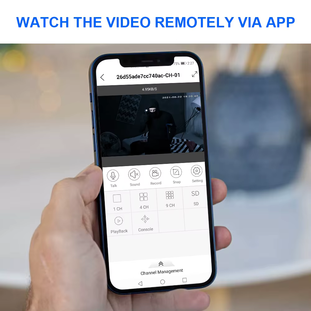 Hiseeu 5MP POE Camera System Kit — image 6