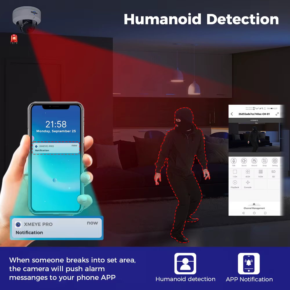 5MP Security IP POE Camera System — image 3