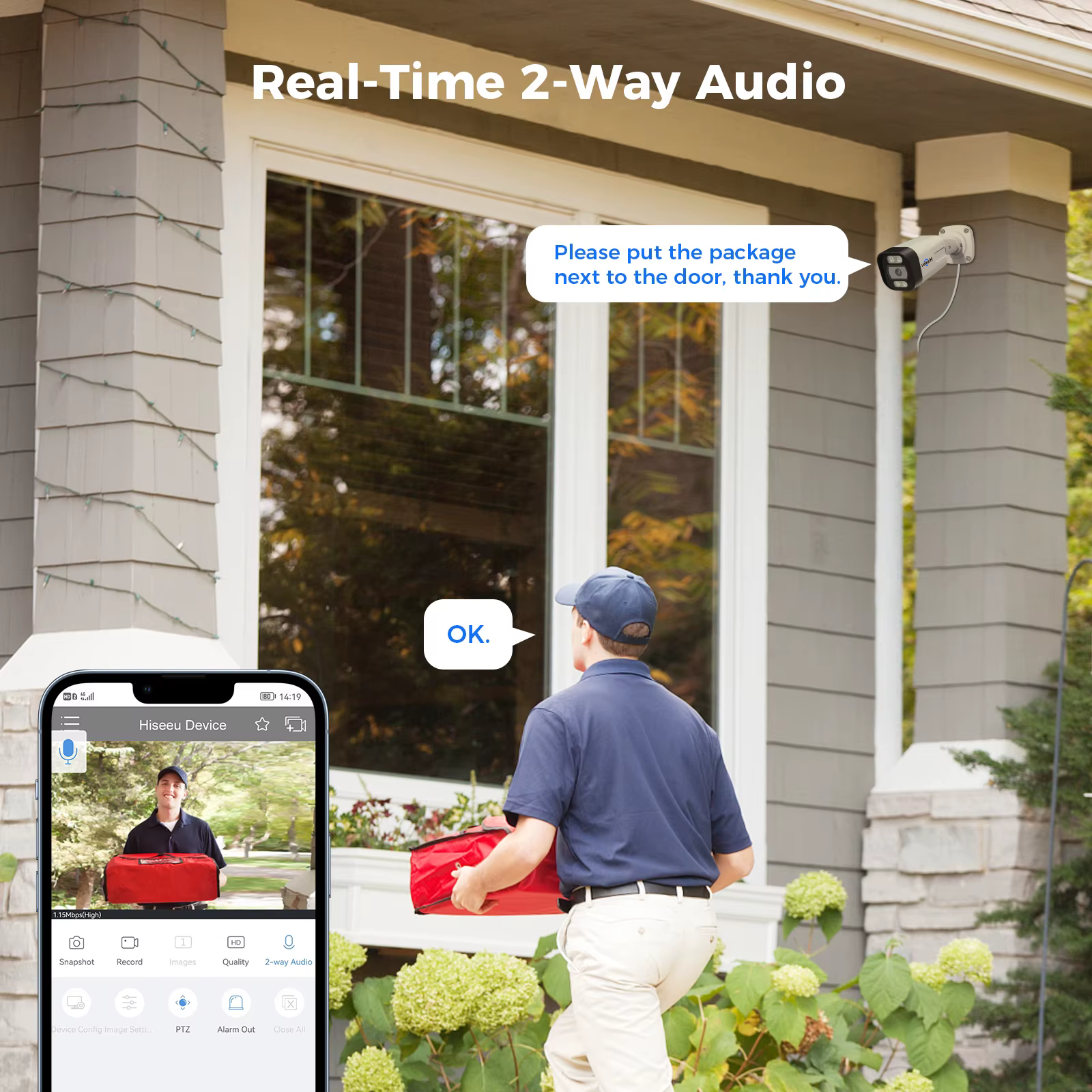 Security System Video Surveillance Outdoors Cctv — image 2