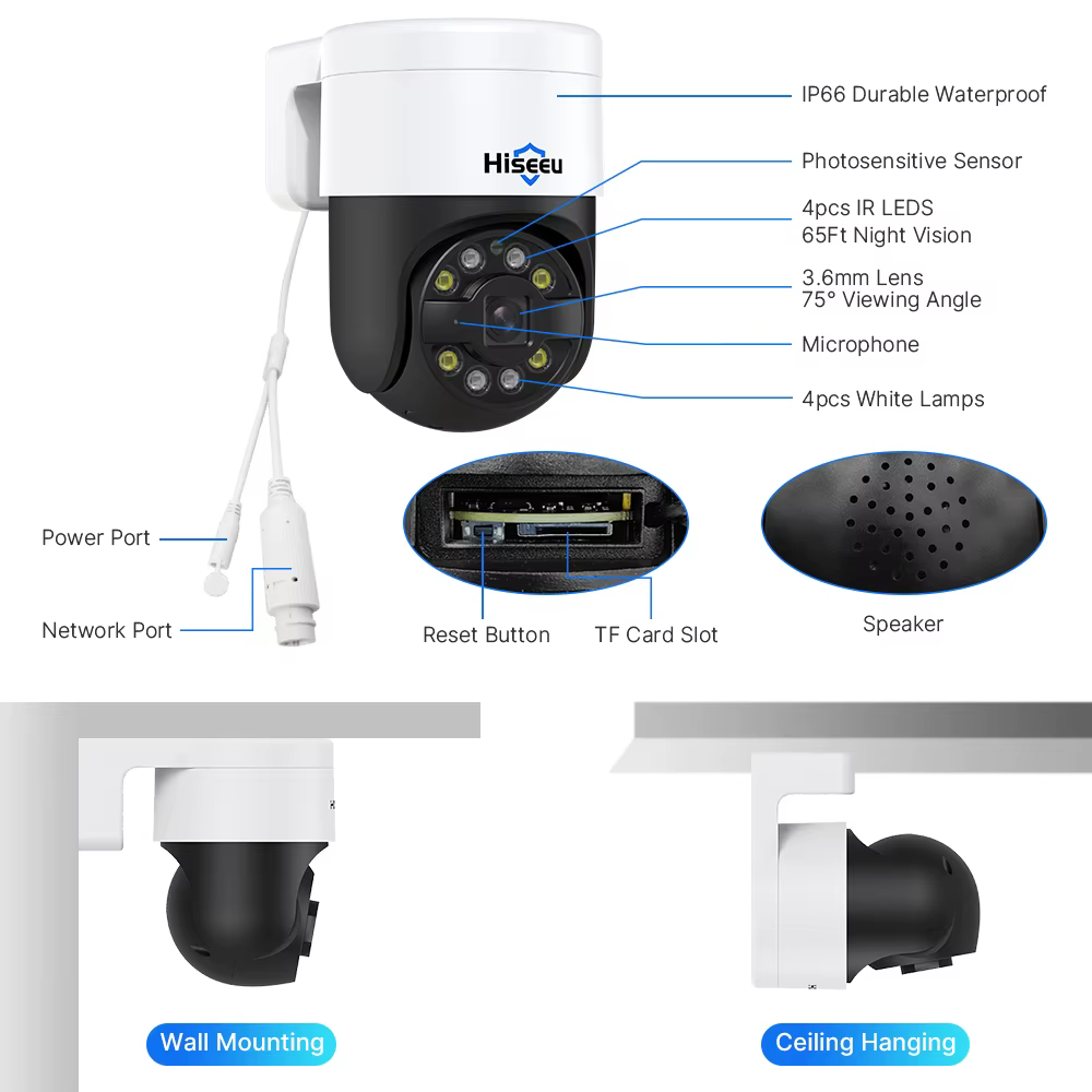 Hiseeu 8channel 8mp Outdoor Full Color — image 6