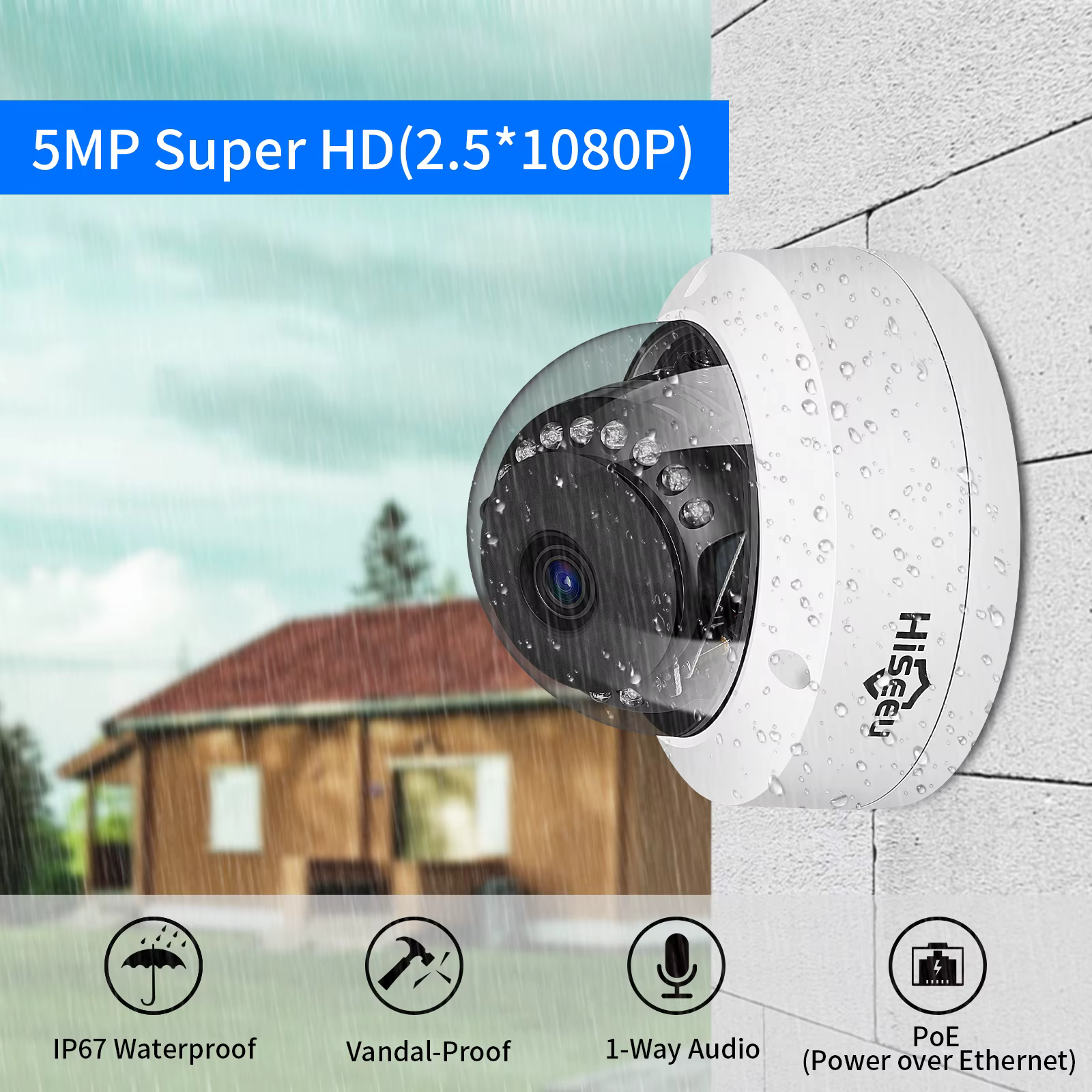 Hiseeu 5MP IP66 Explosion Proof Face — image 2