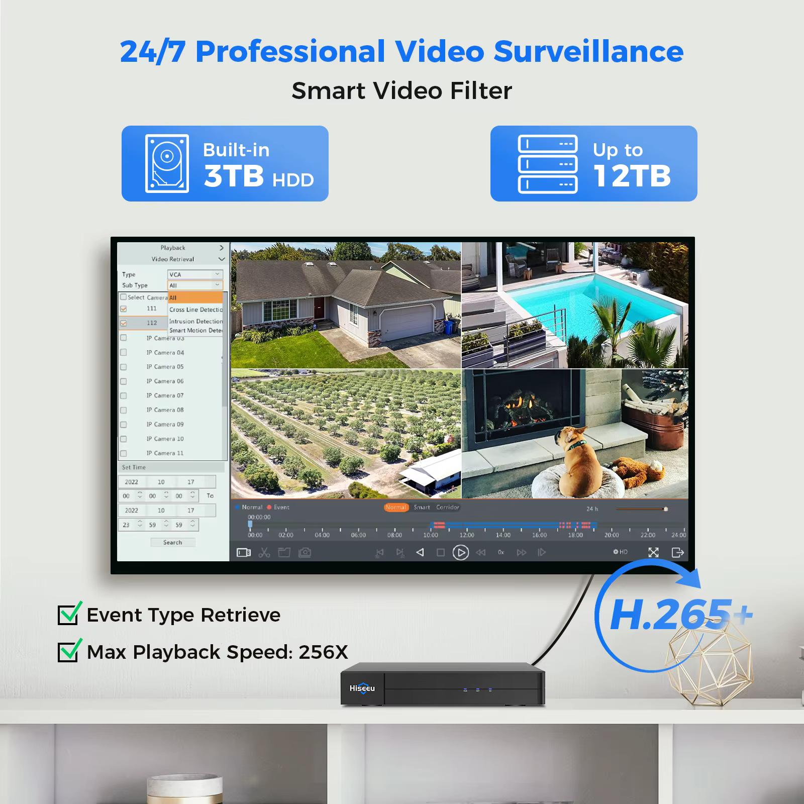 Hiseeu POE IP 5MP 2K 1THard — image 5