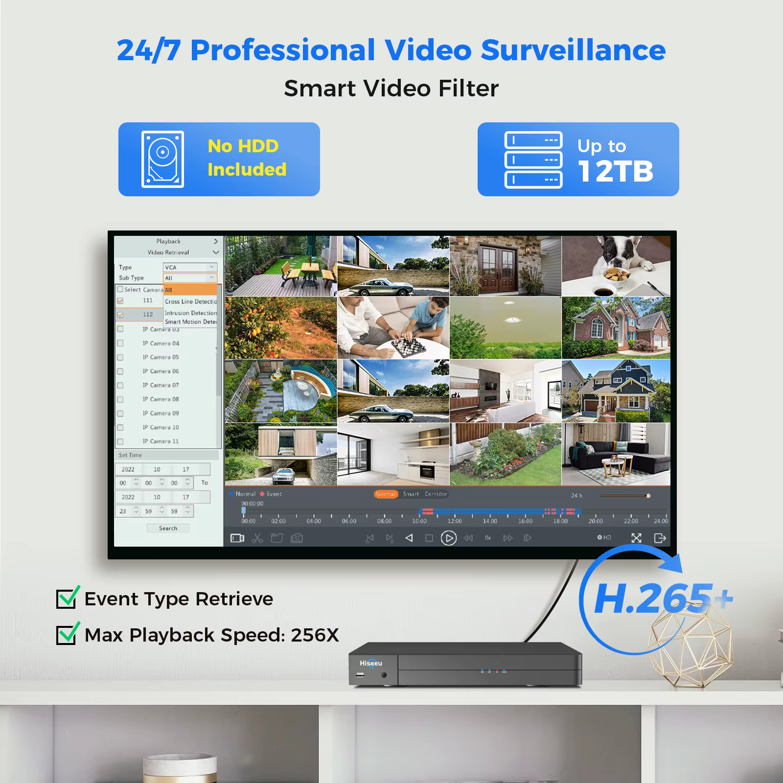 Hiseeu Outdoor Bullet 5MP CCTV 4k — image 2