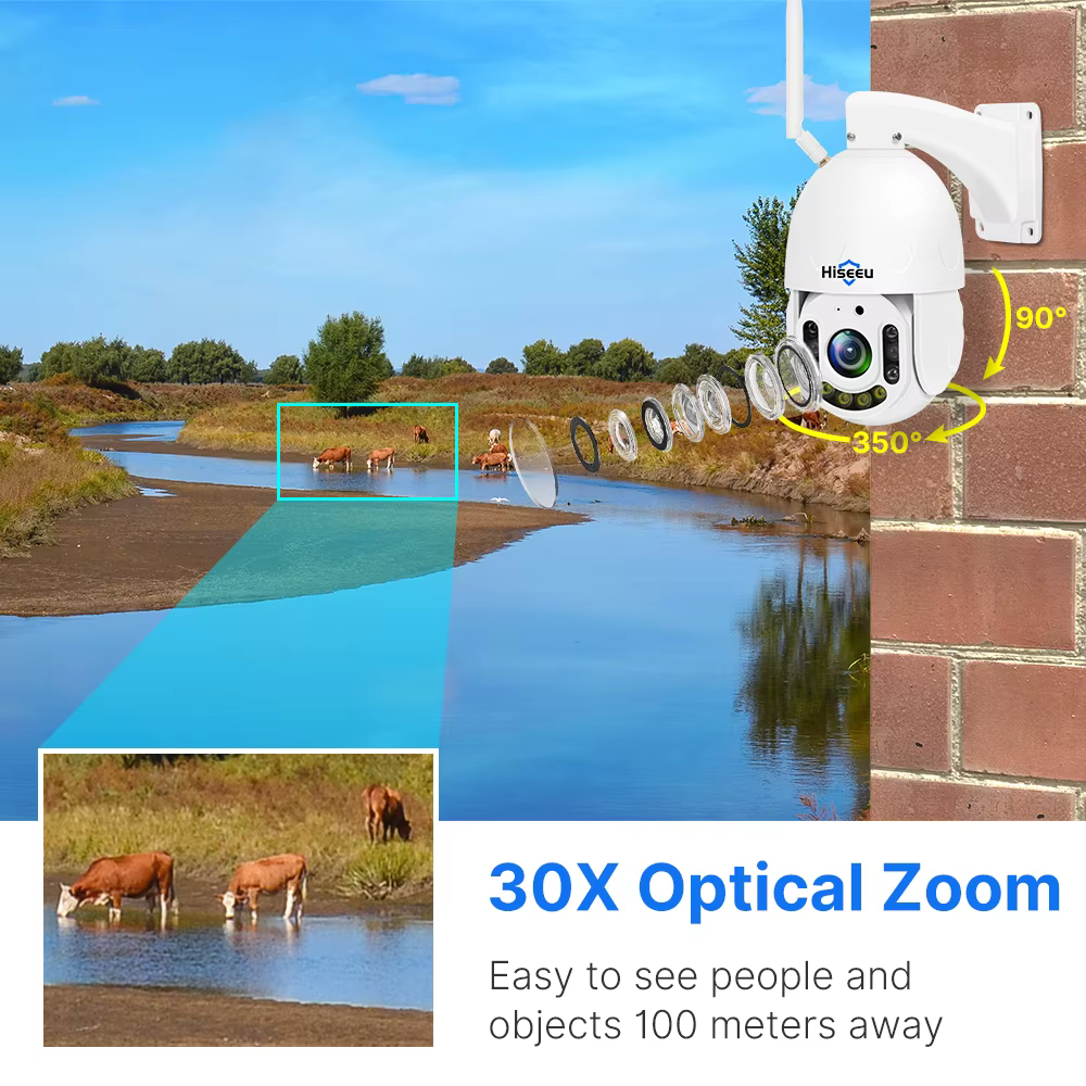 Hiseeu 5MP 30X Optical Zoom WIFI — image 2