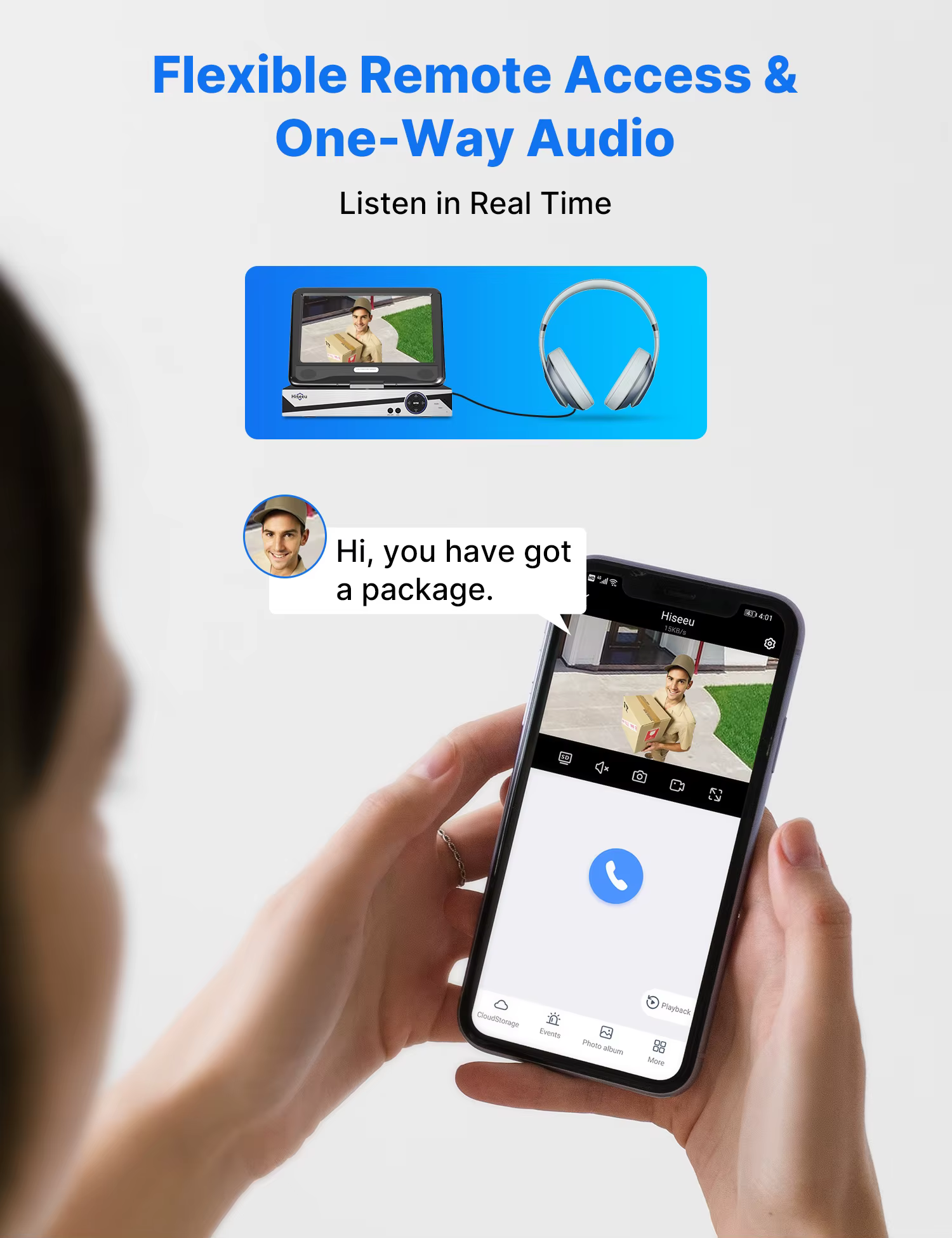 Hiseeu 10 Inch Screen Monitor 4MP — image 6