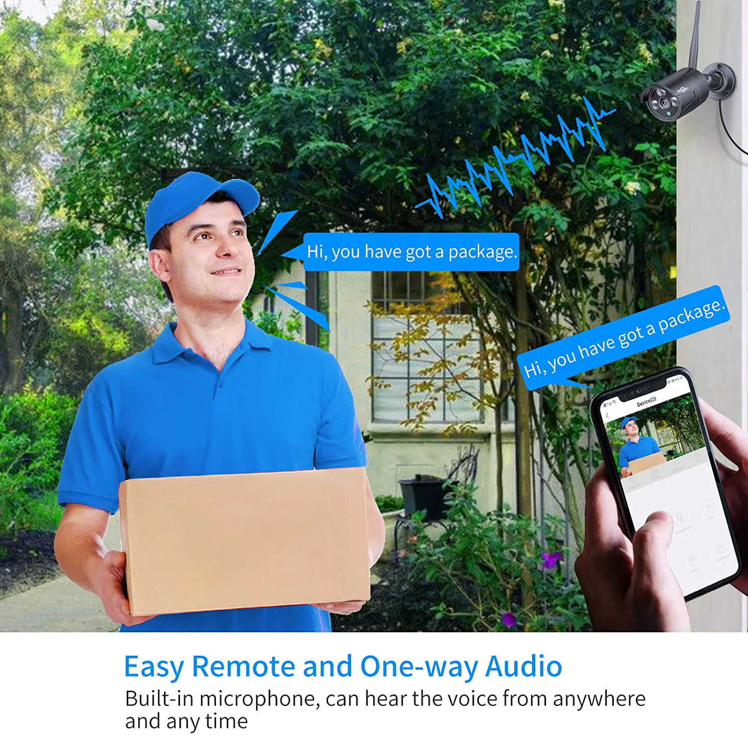 Hiseeu 8CH Wireless IP Cameras NVR — image 4
