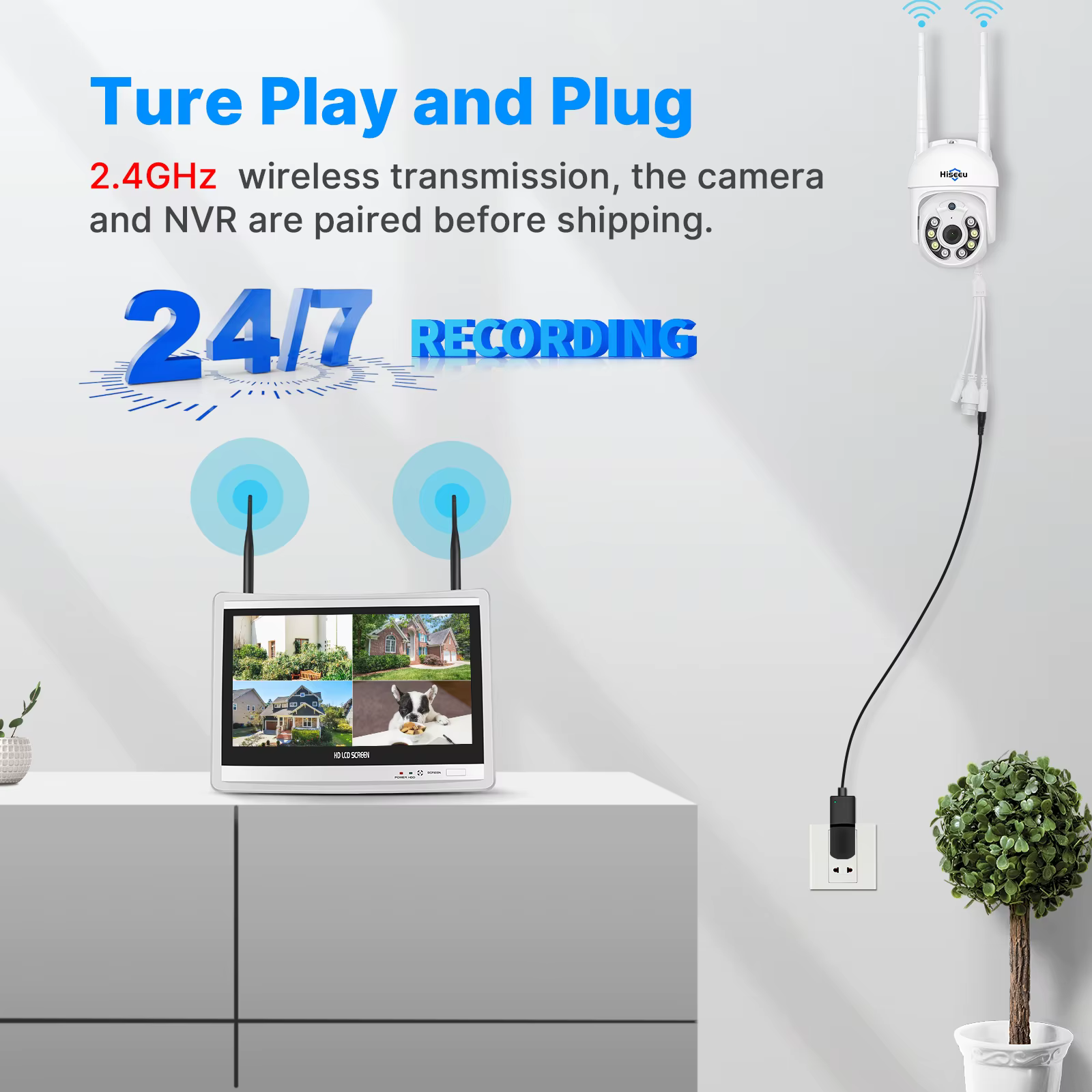 Hot 5MP Wireless Wifi Security IP — image 2