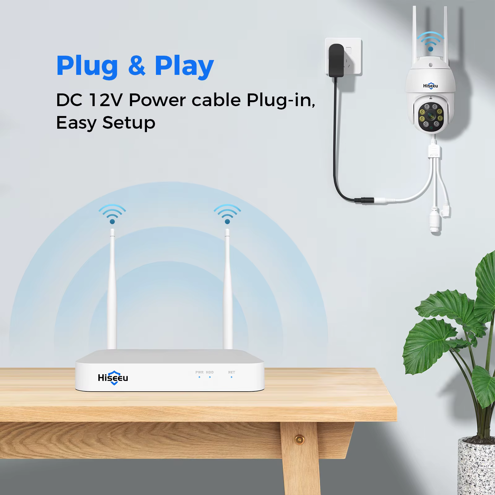 Hiseeu 5MP Outdoor Ai Smart Face — image 5