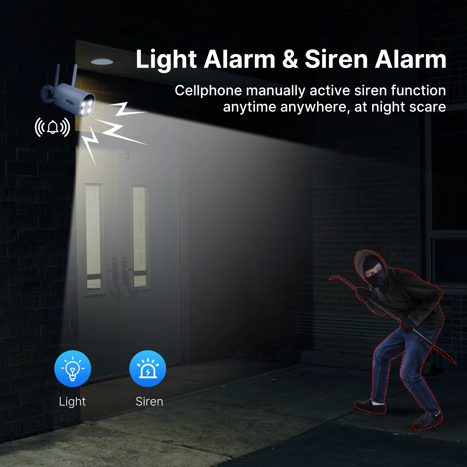 4MP Ai Smart Motion Detection Outdoors — image 3