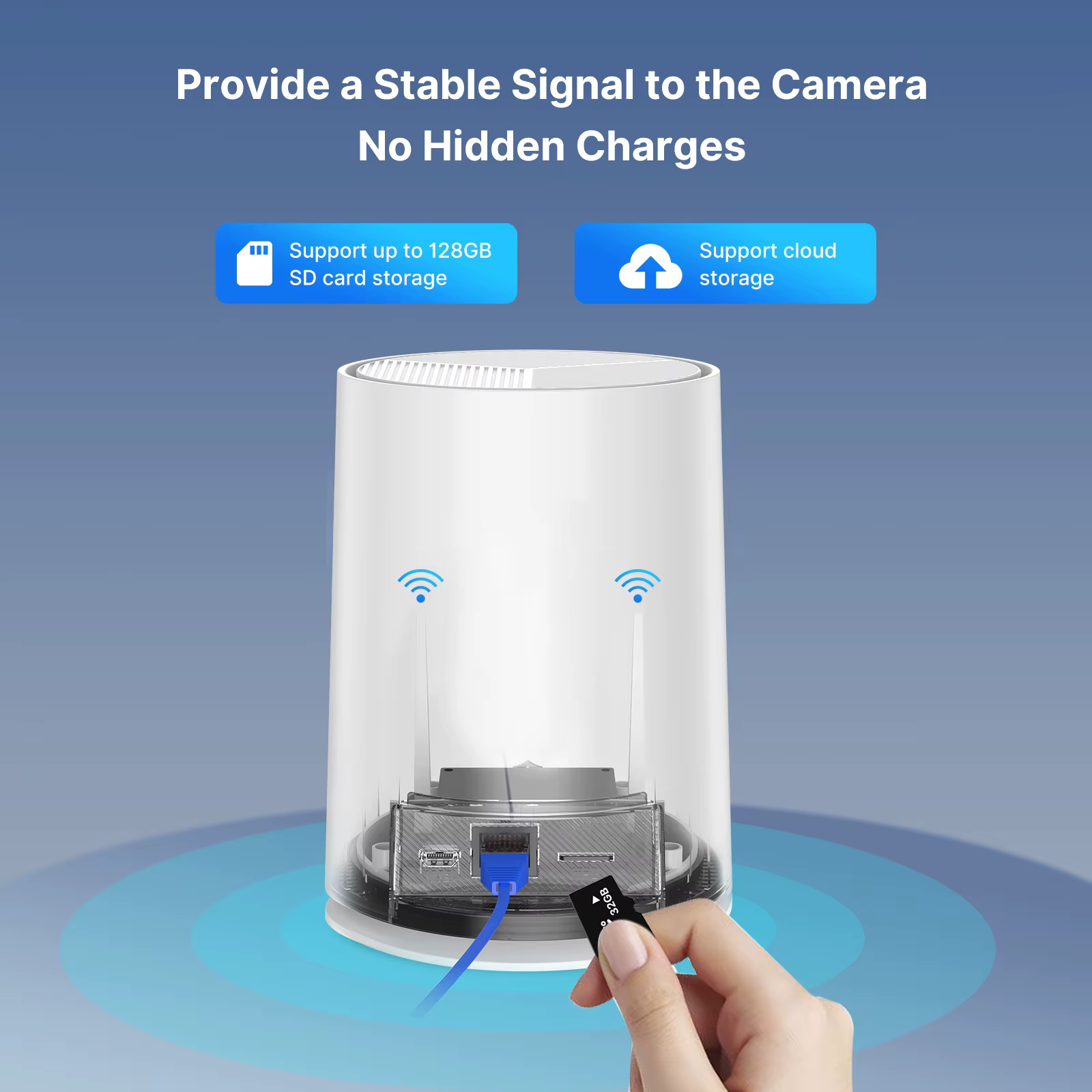 Hiseeu 4MP HD Solar Cell Camera — image 5