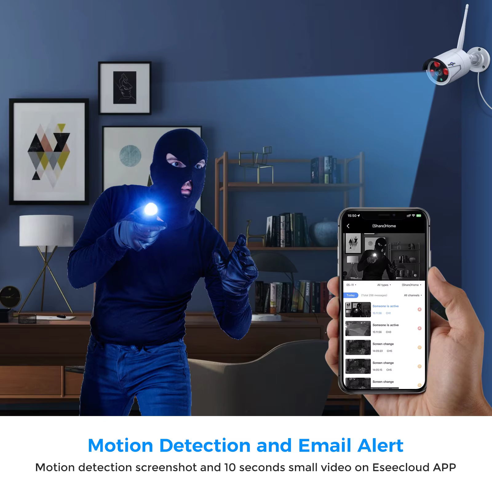 H 265 5MP Alexa Outdoors Wifi — image 5