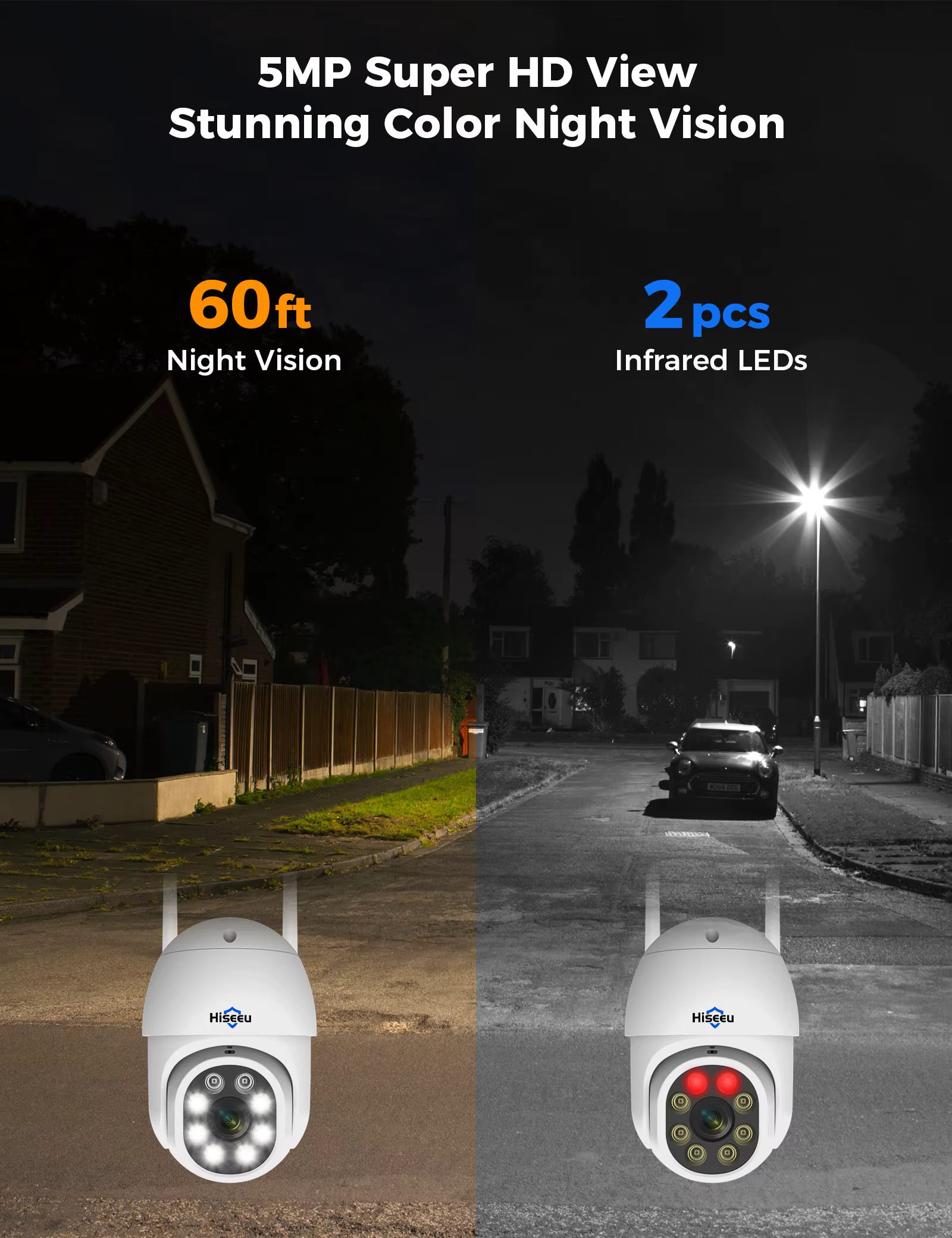 Wireless Security Camera System With 8Pcs — image 2