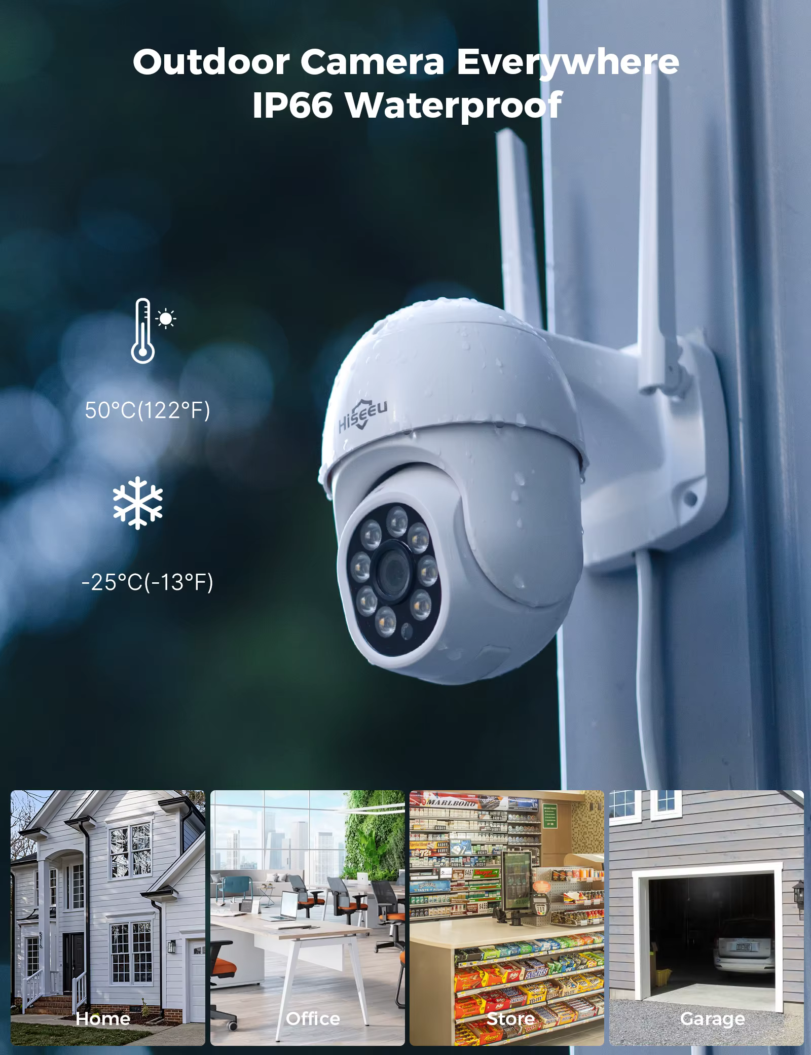 Wireless Security Camera System With 8Pcs — image 5