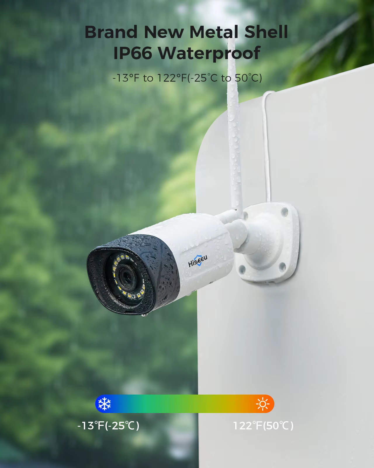 Hiseeu 5MP Wireless CCTV Camera System — image 2