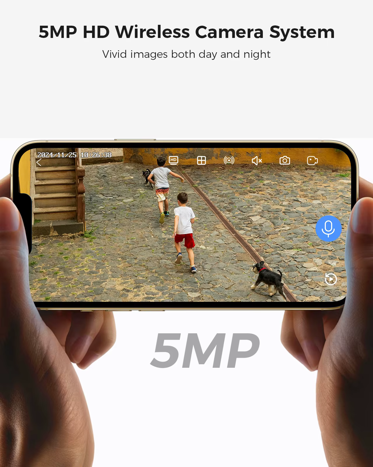 Hiseeu 5MP Wireless CCTV Camera System — image 6