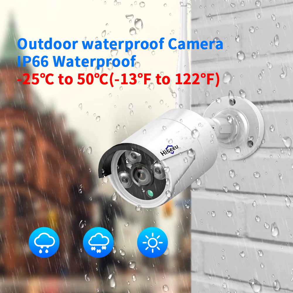 Hiseeu Wifi Nvr Kits Wireless CCTV — image 4