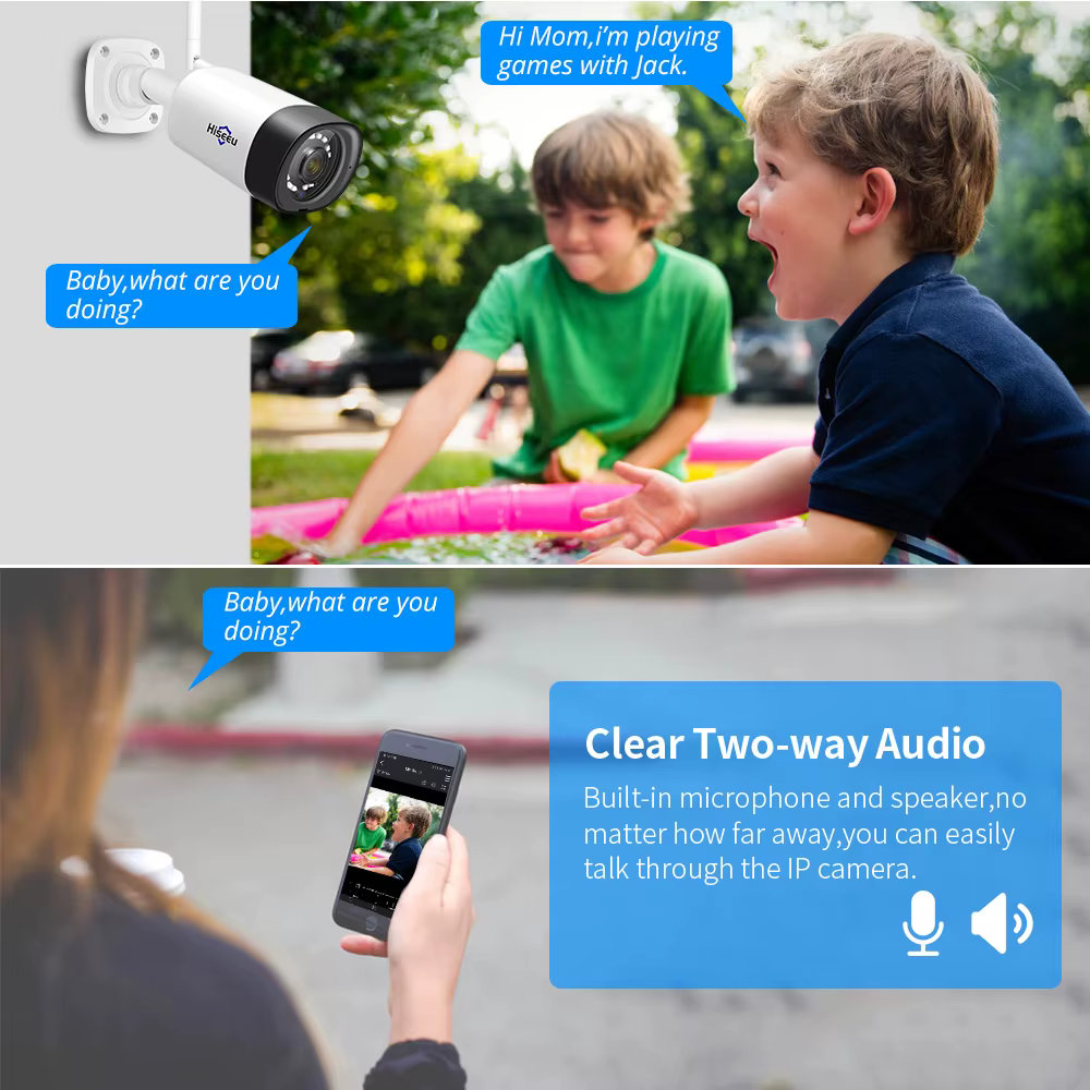Hiseeu 8CH 5mp Wireless NVR Kit — image 3