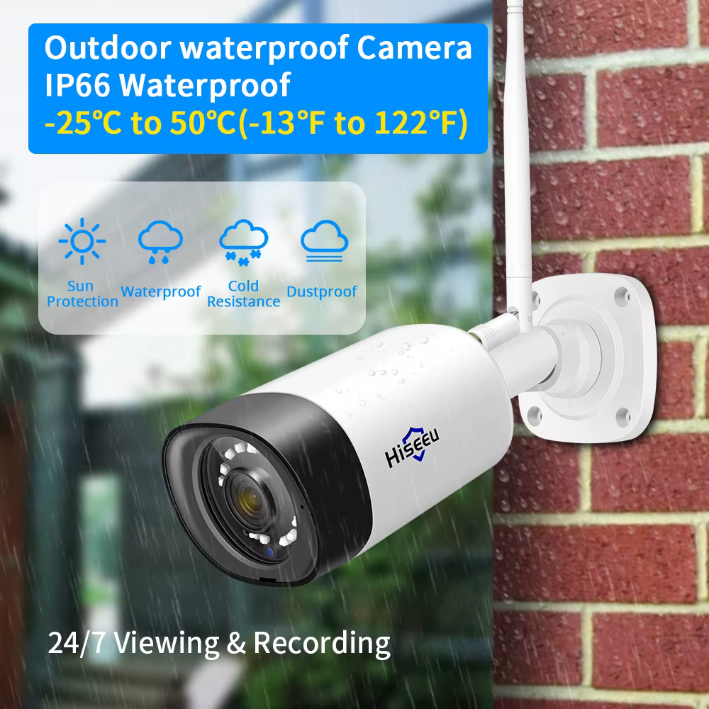 Hiseeu 8CH 5mp Wireless NVR Kit — image 6