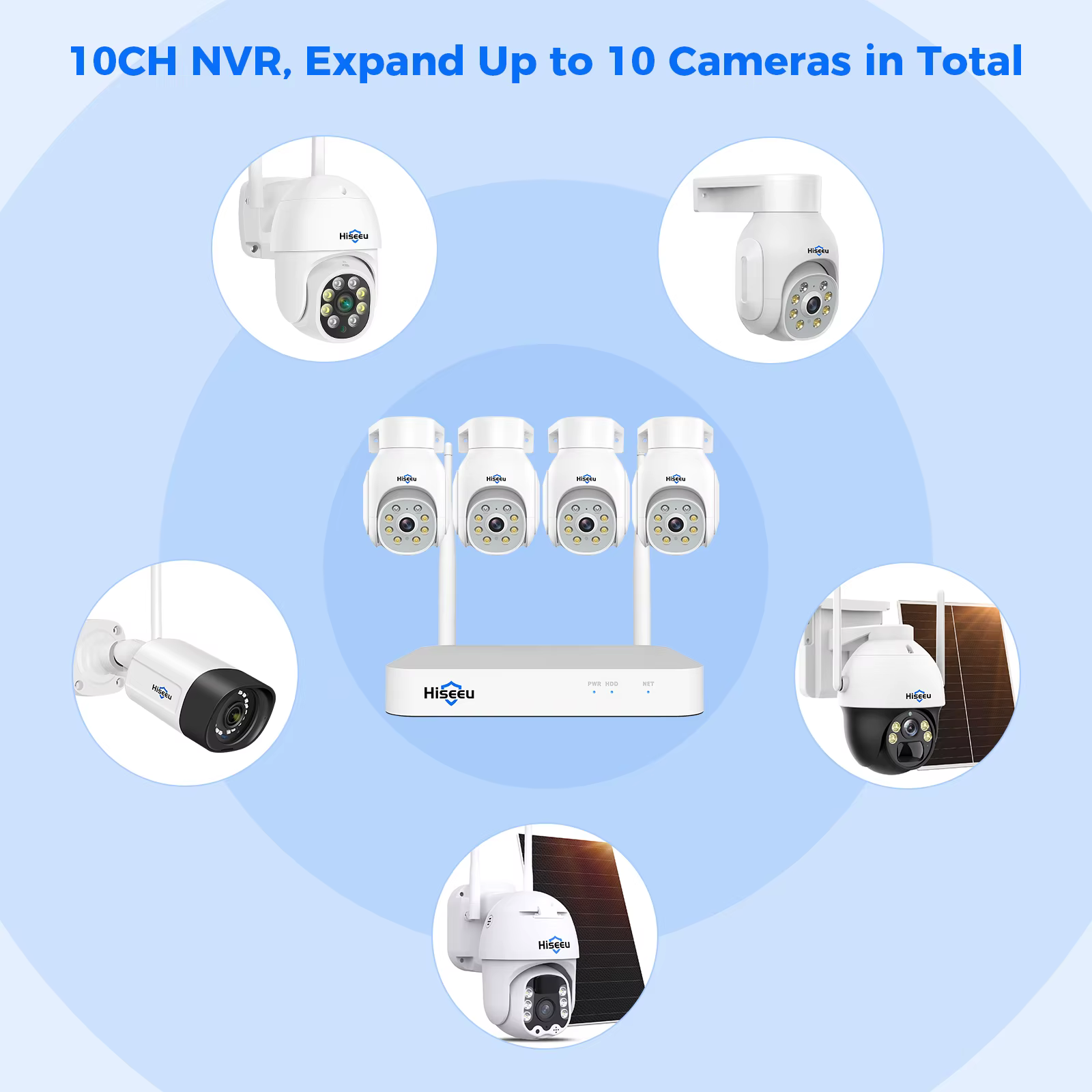 Hiseeu Outdoor 4MP H 265 8pcs — image 6