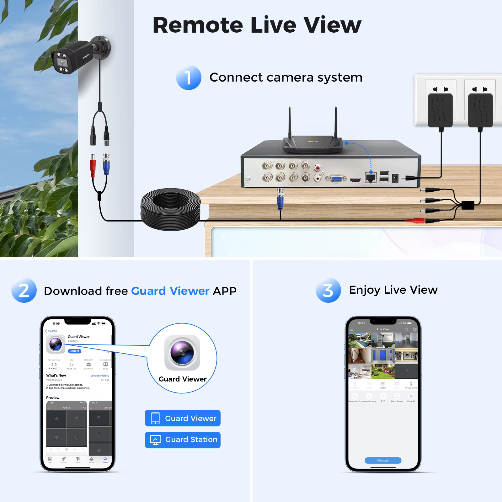 Hiseeu 8 Channel AHD Security Camera — image 4