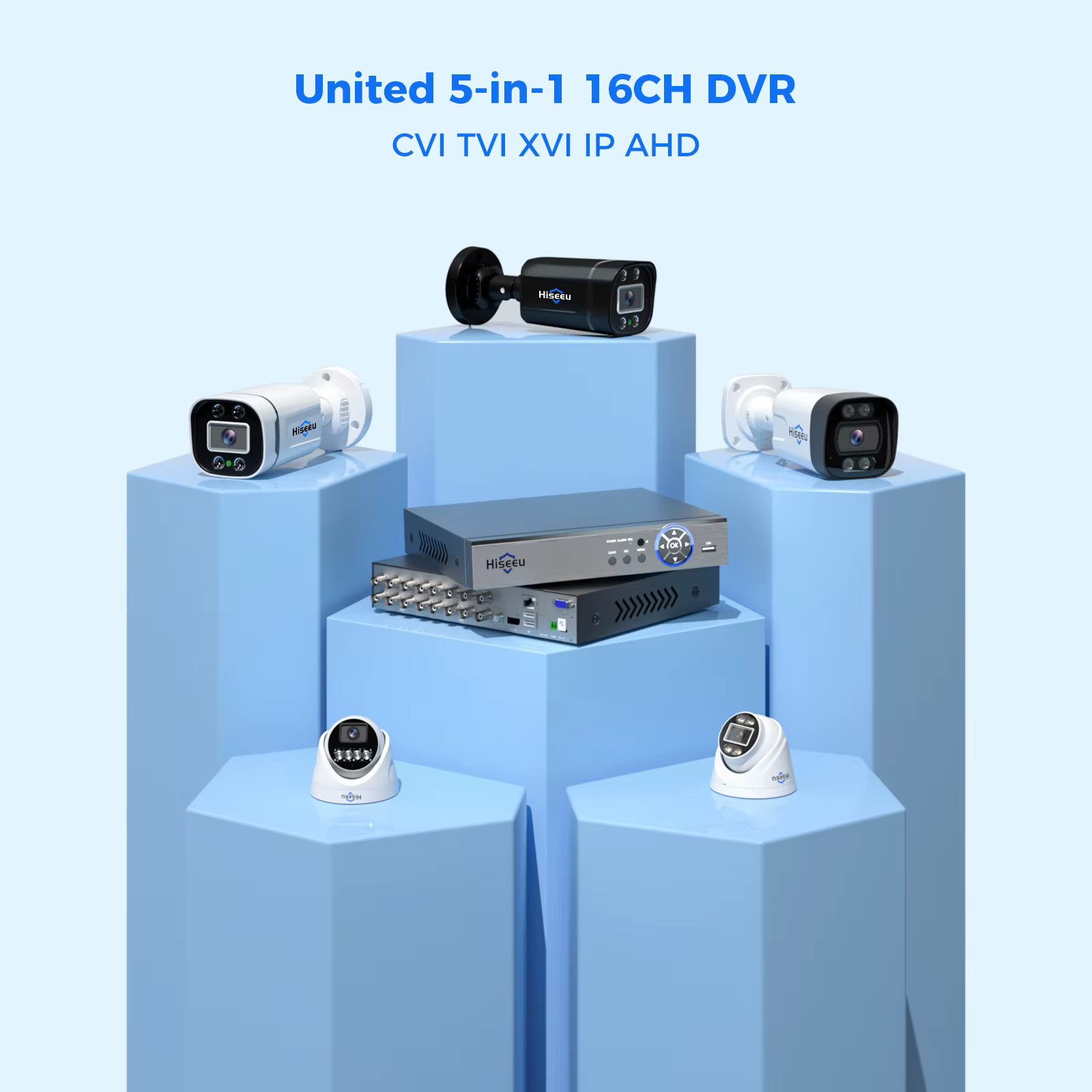 Hiseeu 5MP 16Ch 5 In 1 — image 6