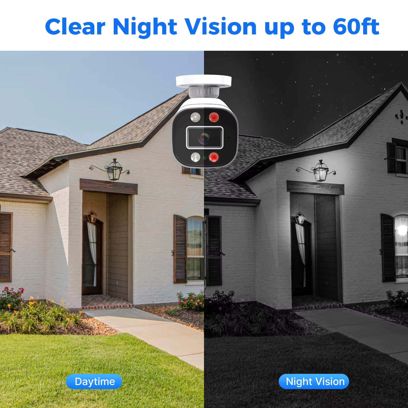 Hiseeu 8CH 5MP 2K Outdoors Night — image 5
