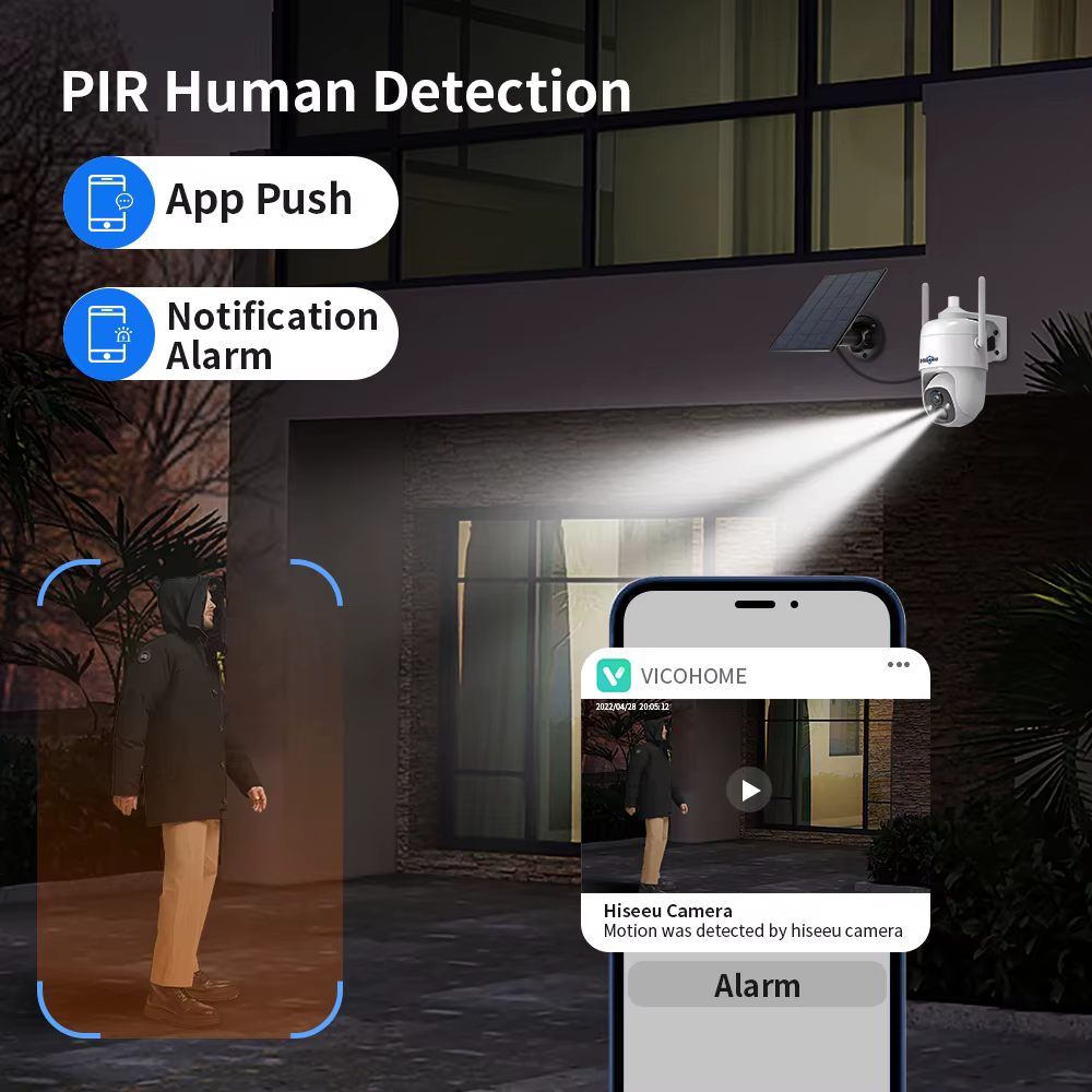 Hiseeu Solar Powered Wifi Security Battery — image 2