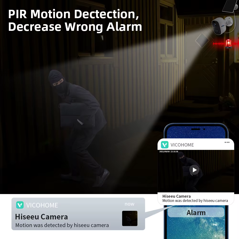 3MP AI Motion Detection Battery Powered — image 3