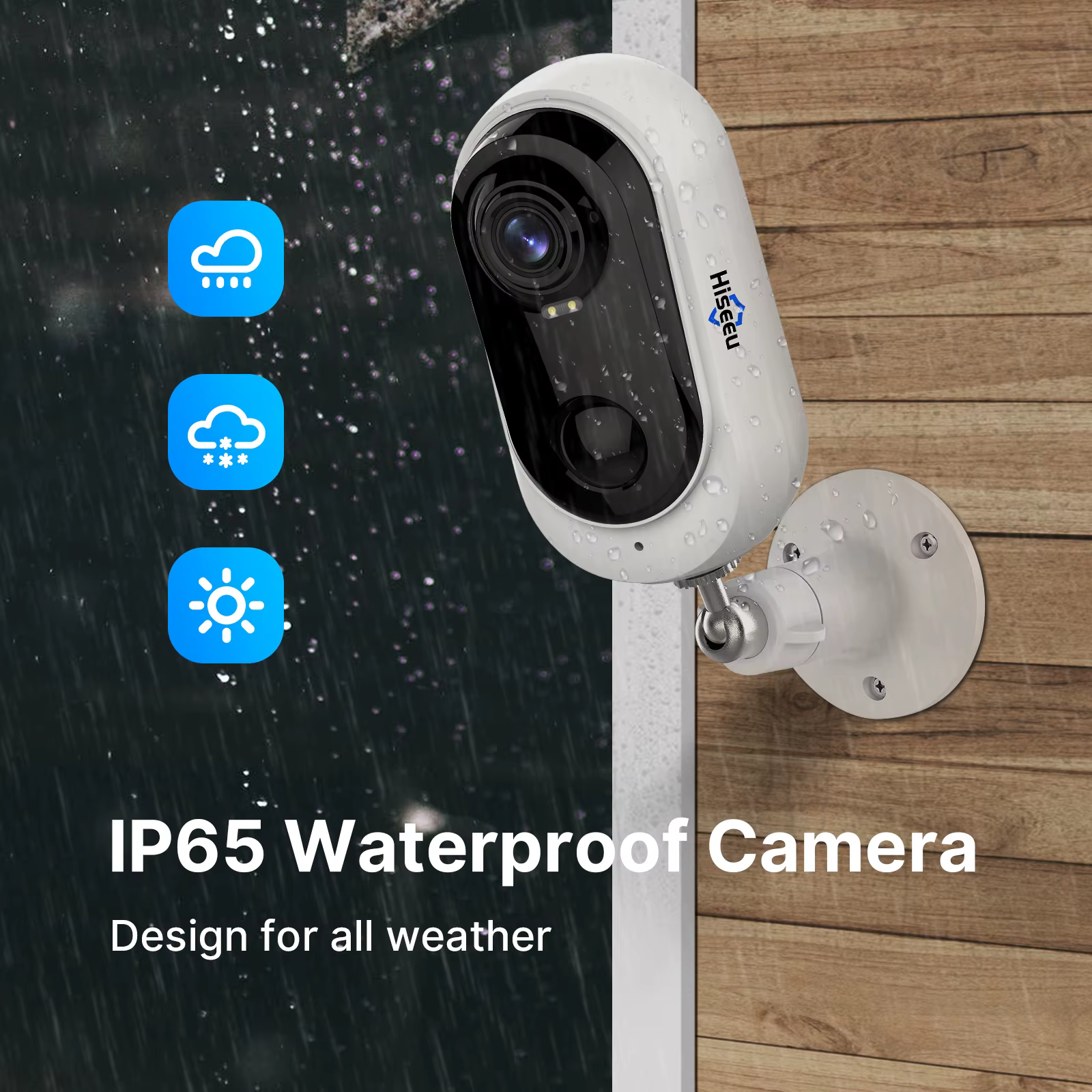 Hiseeu 1080P Battery Solar Powered Cameras — image 4