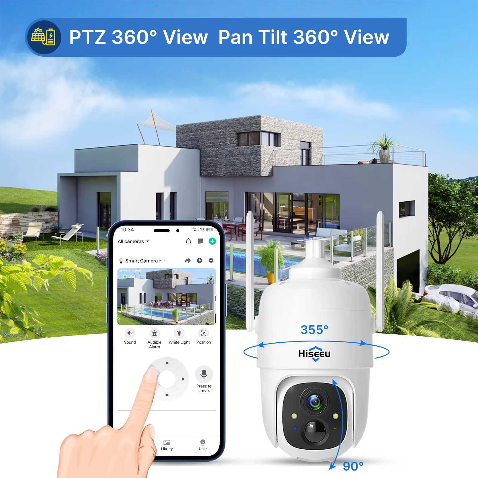 Hiseeu 3MP Smart Starlight Night Vision — image 6
