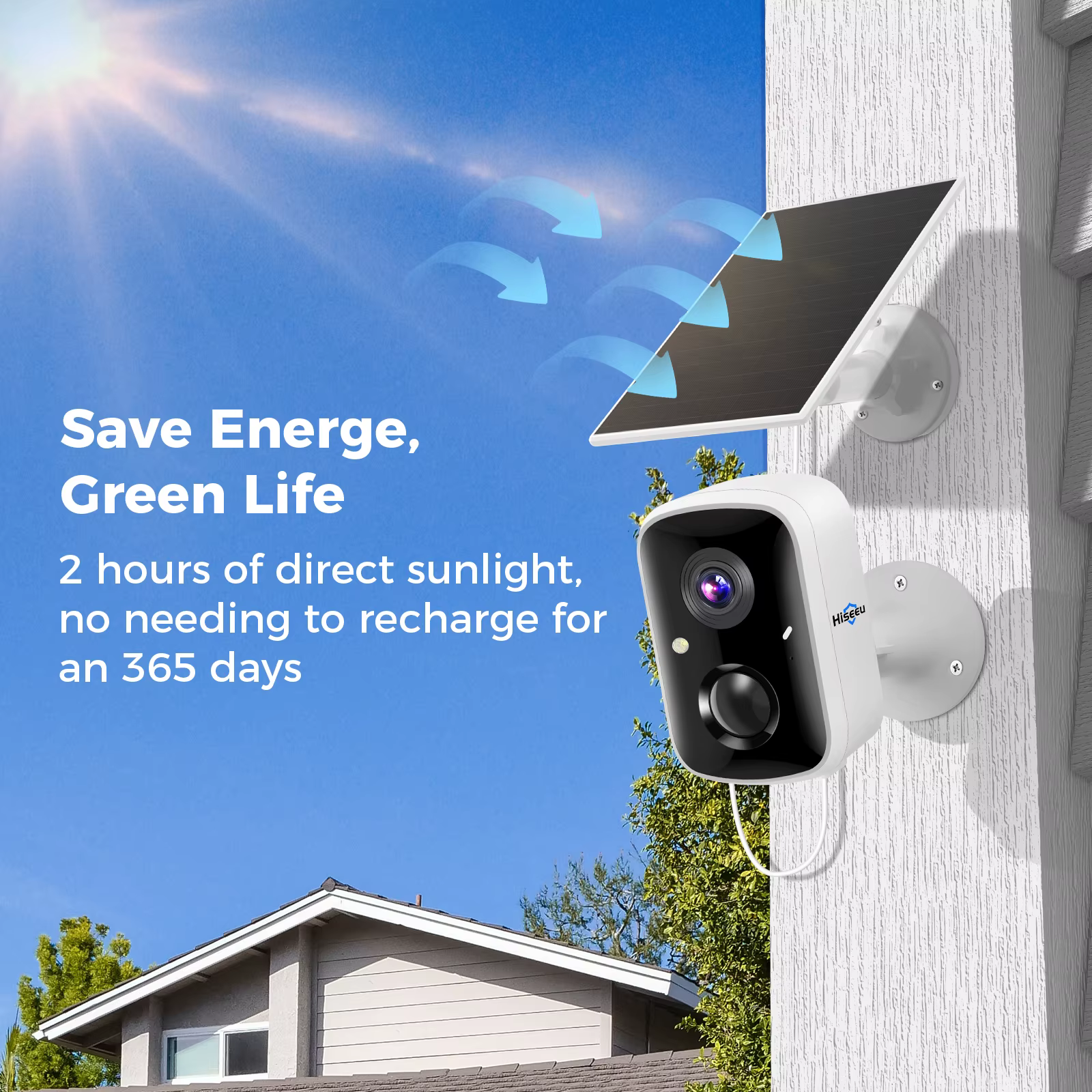 Hiseeu Wireless WiFi Night Vision Security — image 2