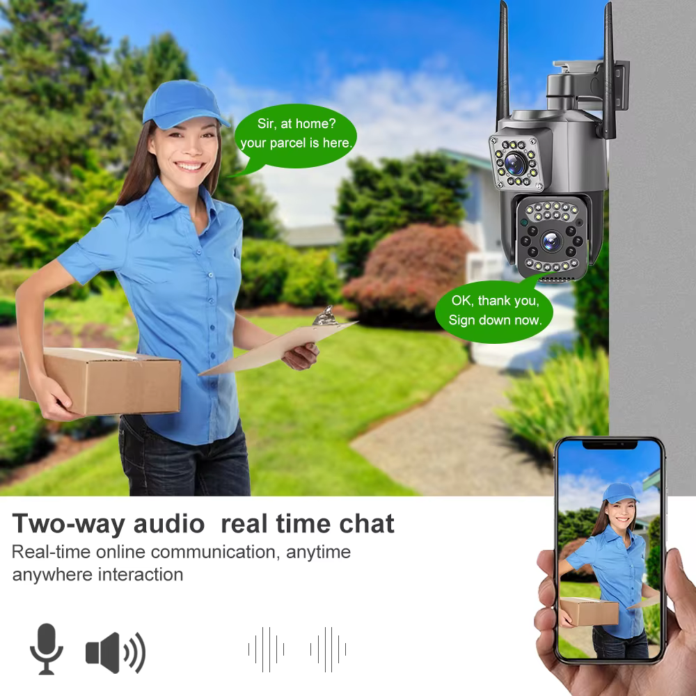V380pro IP66 4MP Outdoor 4g Sim — image 2