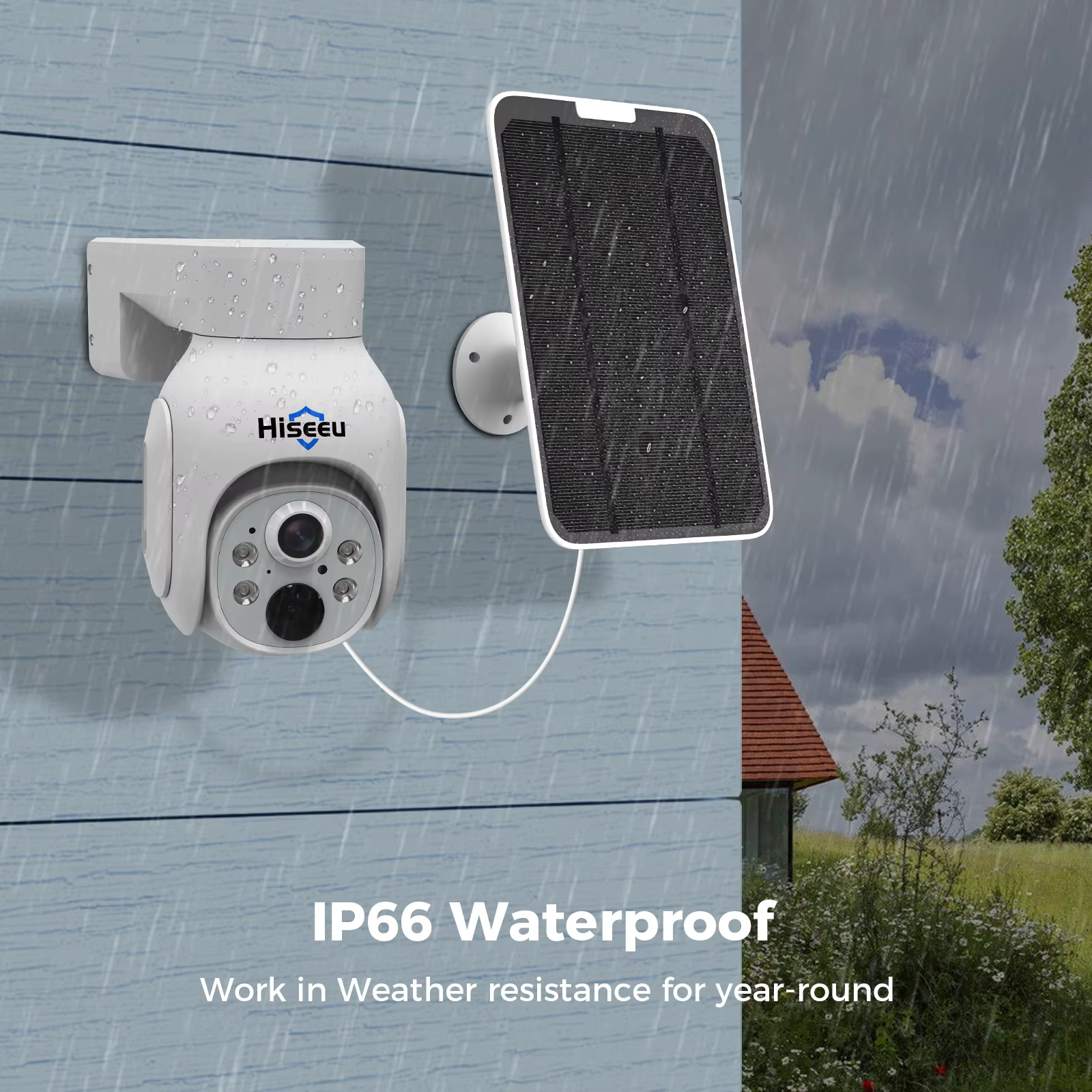 Hiseeu Solar Camera Ubox Cctv Cam — image 6