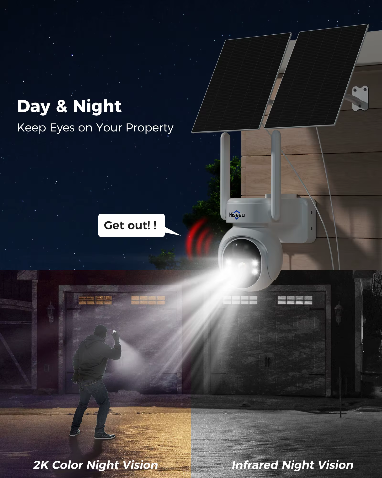 Hiseeu 4MP 4G Alarm Full Hd — image 3