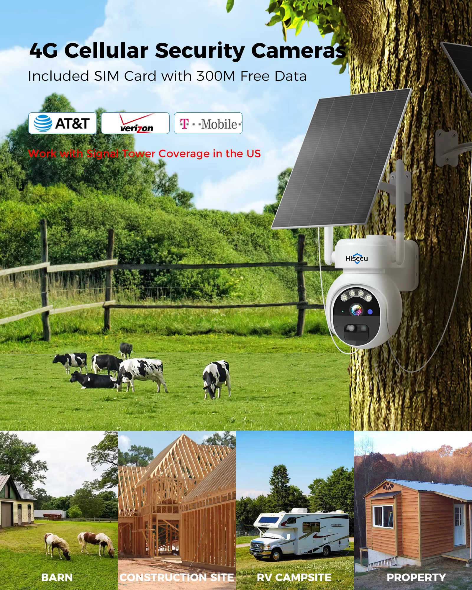 Hiseeu 4MP 4G Alarm Full Hd — image 5