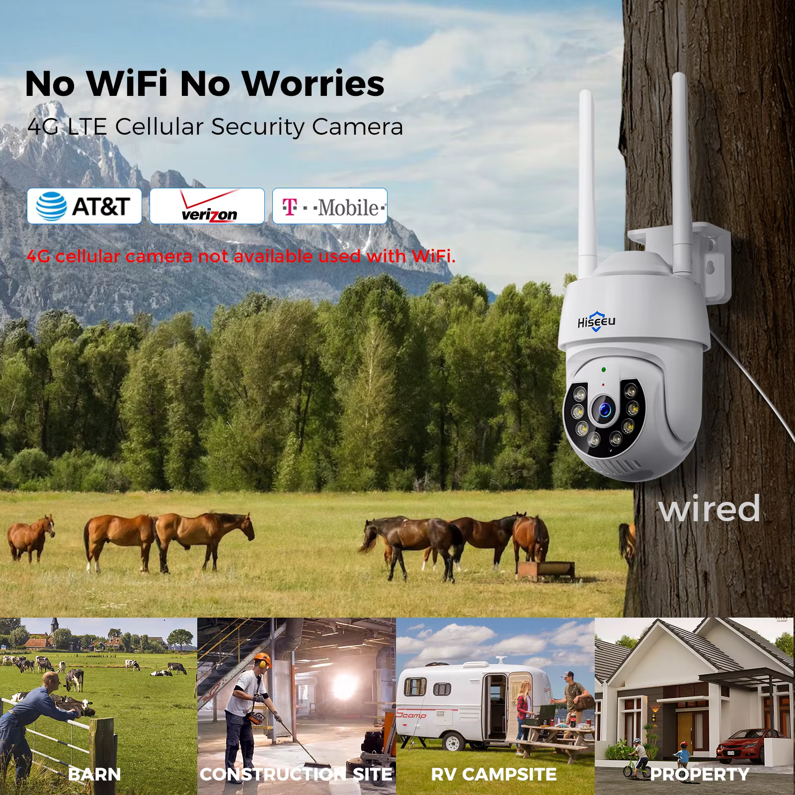 Hiseeu 4G Automatic Patrol 24 7 — image 2