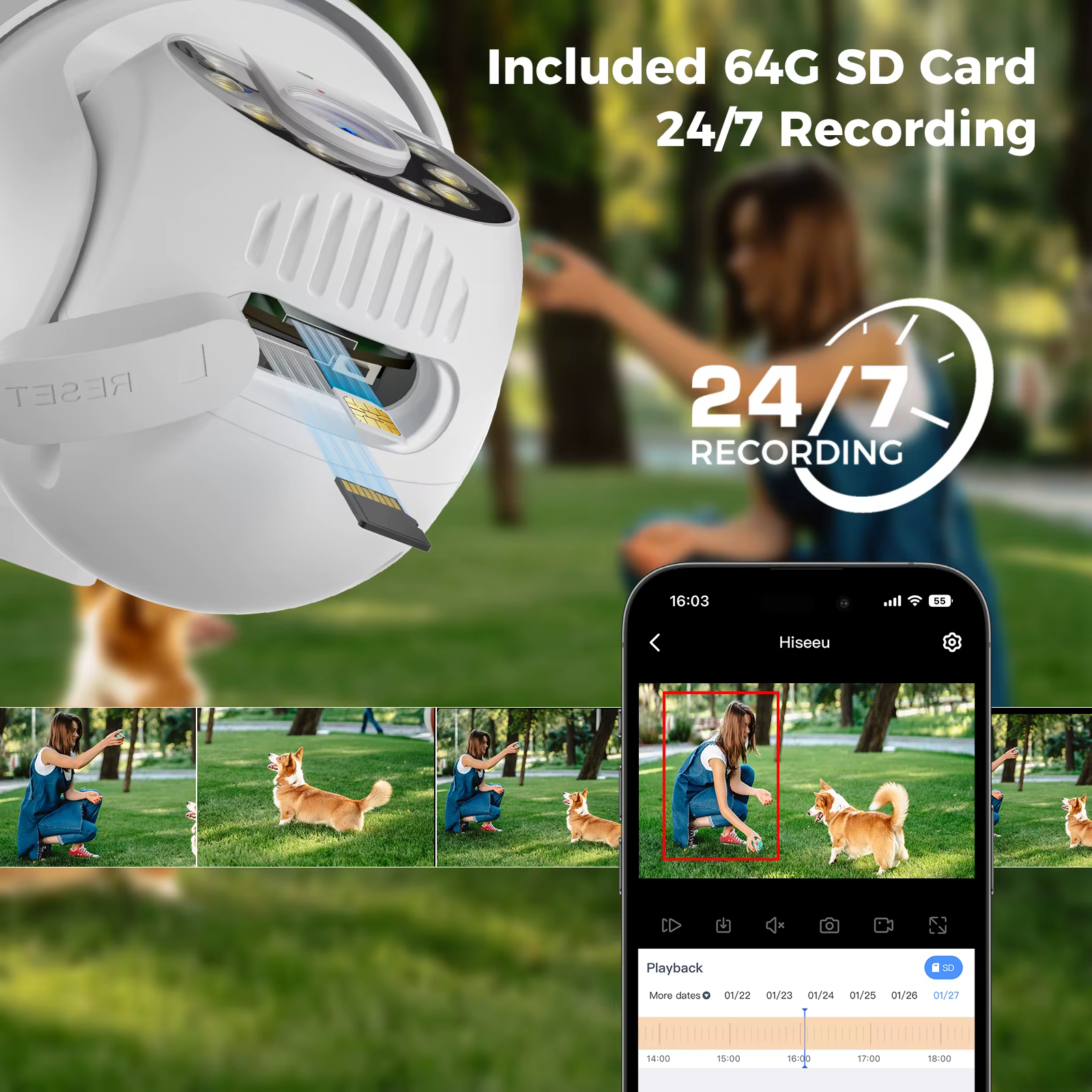 Hiseeu 4G Automatic Patrol 24 7 — image 4
