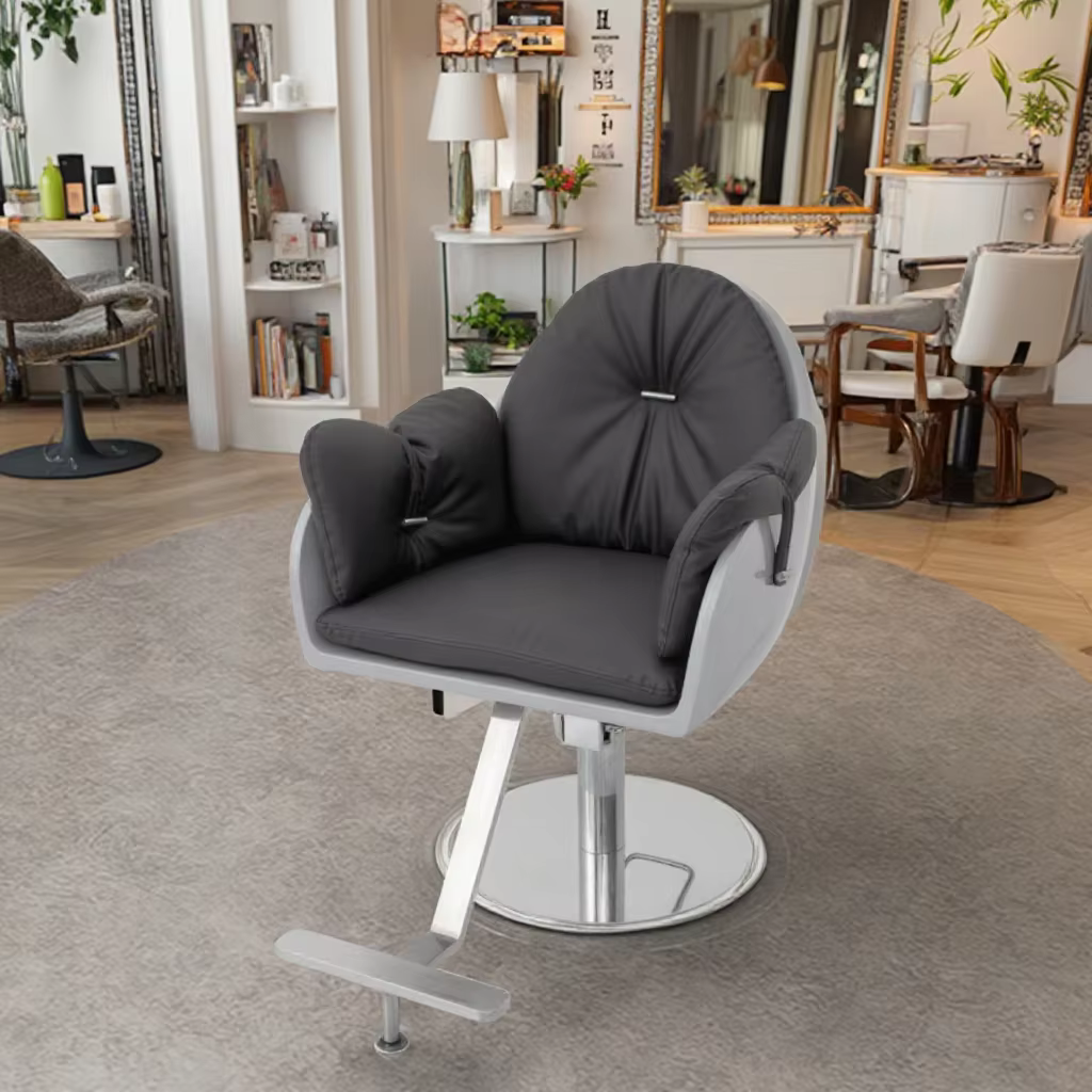 High Quality Modern Leather Barber Chair — image 2