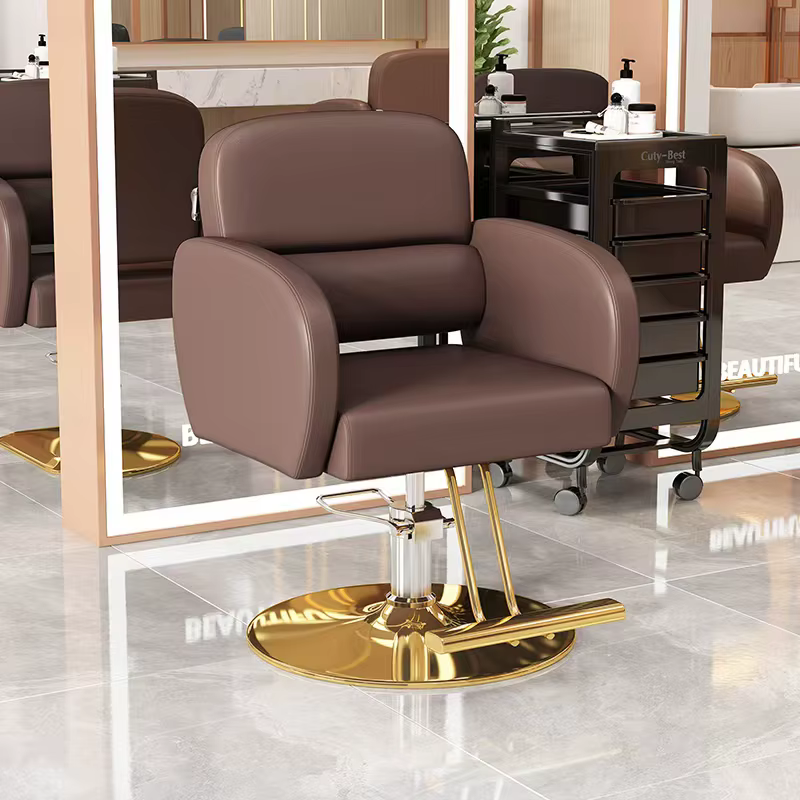 High Quality Multifunctional Leather Barber Chair — image 2