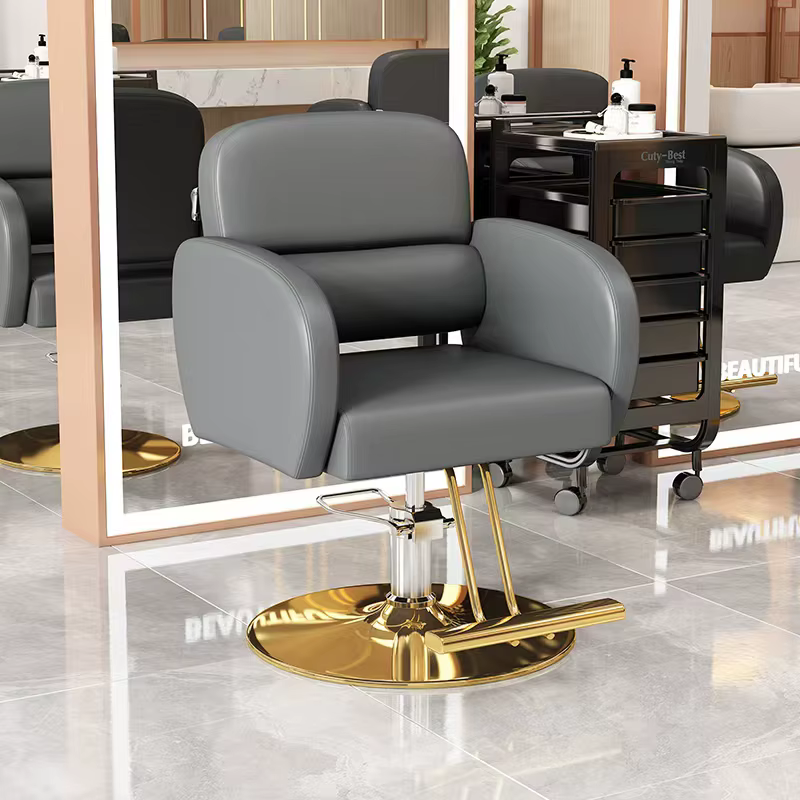 High Quality Multifunctional Leather Barber Chair — image 3