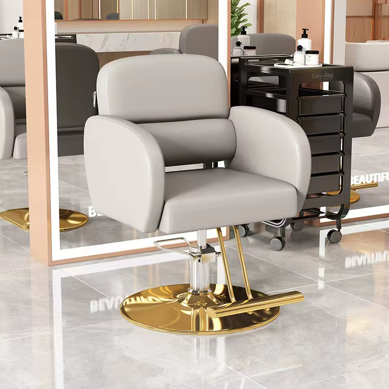 High Quality Multifunctional Leather Barber Chair — image 4