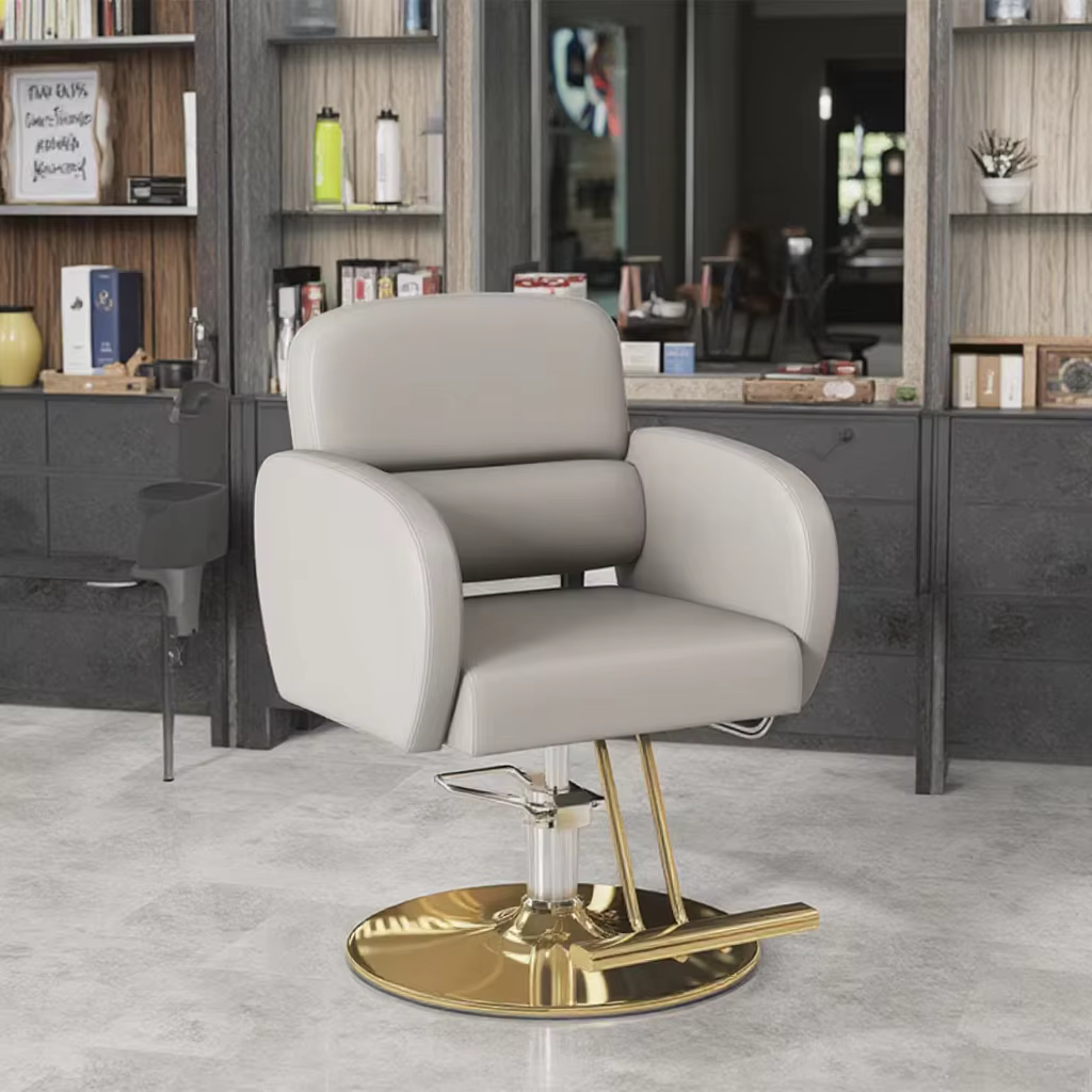 High Quality Multifunctional Leather Barber Chair — image 6