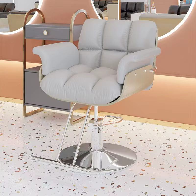 High Quality Modern Leather Stylist Chair — image 3