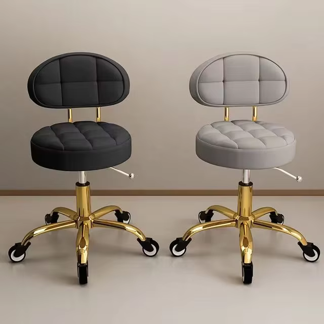 High Quality Round Metal Hairdressing Chair — image 2