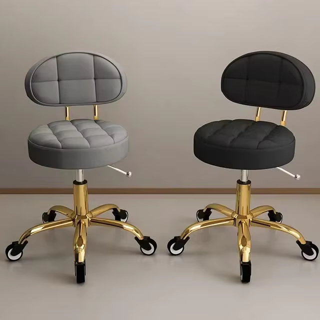 High Quality Round Metal Hairdressing Chair — image 3