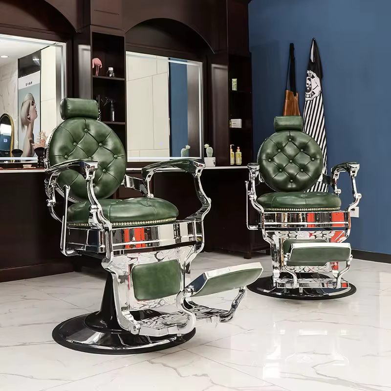 Classic Vintage Barber Chair With Soft — image 2