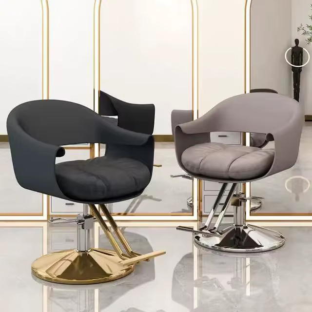 Luxury Leather Salon Chair With Light — image 6
