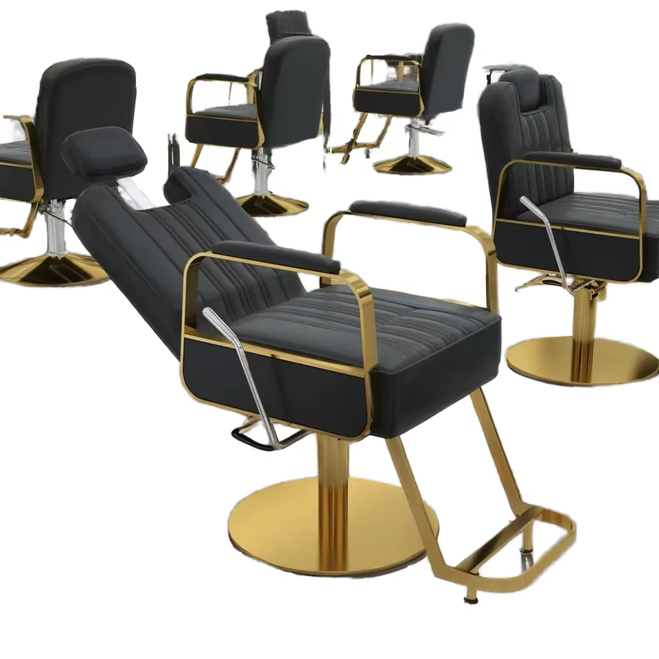 High Quality PU Metal Barber Chair — image 6