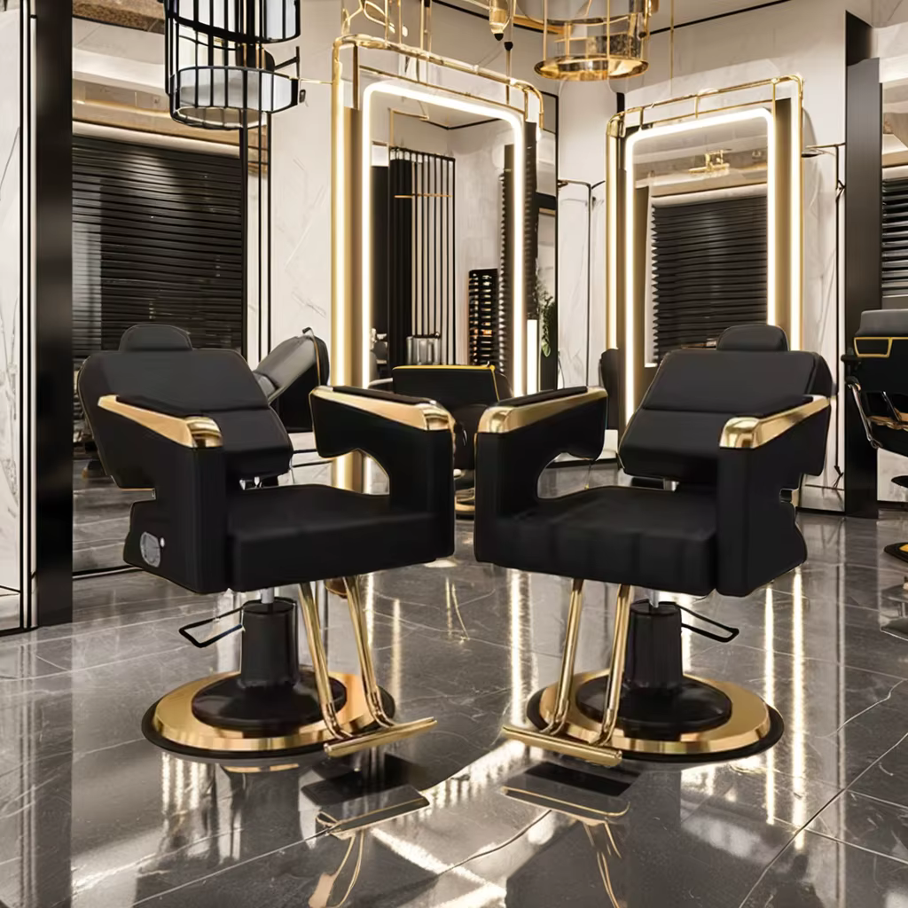 High End Fashion Tiltable Barber Chair — image 5